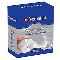 Verbatim CD PAPER SLEEVES 100 PACK 49976