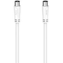 Hama 90dB 1,5m, white - Antenna cable 00205045