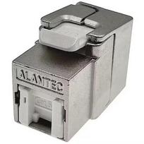 Alantec RJ45 cat.6 PoE+ STP keystone module MB004-1
