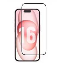 Mocco Full Face / Full Glue Tempered Glass Full Coveraged with Frame Apple iPhone 16 Pro MC-FG-IPH-16P-BK