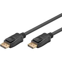 Goobay 64799 DisplayPort to DisplayPort Connector Cable, 3m, Black 64799