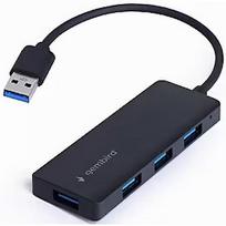 Gembird Hubs Gembird USB 3.1 4-port hub USB 3.1 (Gen 1) Black UHB-U3P4-03