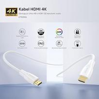 Unitek Kabel HDMI 2.0 4K biały 1,8m C11090AWH03-1.8M