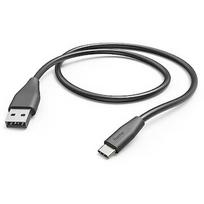 Hama Hama Charging Cable, USB-A, USB-C, 1,5m, black - USB Cable 00201595