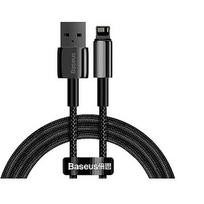 Baseus Tungsten Gold USB-A to Lightning Cable, 2.4A, 2m CALWJ-A01