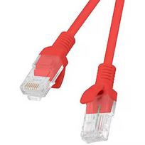 Lanberg Patchcord PCU5-20CC-0025-R cat.5e 0,25M red 10-pack PCU5-20CC-0025-R
