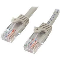 Startech 0.5M GRAY CAT5E PATCH CABLE SNAGLESS ETHERNET CABLE - UTP 45PAT50CMGR