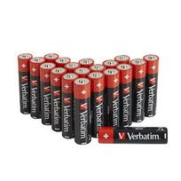 Verbatim Alkaline Batteries AA/LR06 20-pack 49877 ABVE49877PLG