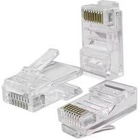 Qoltec RJ45 modular connector CAT5e, UTP, 100pcs 54550