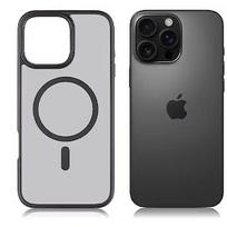 Mocco Signature MagSafe Back Case for Apple iPhone 16 Pro MC-SN-MS-IPH-16P-BK