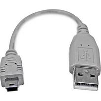 Startech USB-A to Mini USB, 0.15m USB2HABM6IN