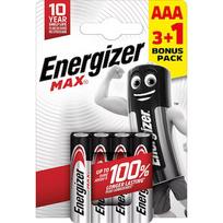 Energizer battery Max Alkaline AAA CHP4 3+1 7638900437928