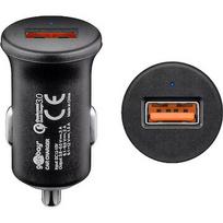Goobay Quick Charge QC3.0 USB car fast charger USB 2.0 Female (Type A), Cigarette lighter Male 45162