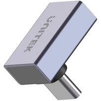 Unitek Adapter USB-C na USB-C kątowy 40Gbps 240W A1039GY01
