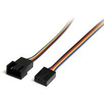 Startech 4Pin Fan Extension Cable, 0.3m FAN4EXT12