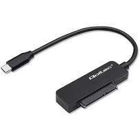 Qoltec SATA adapter SSD HDD 2.5 drive, USB C, 2TB 52269