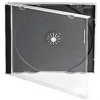 Omega CD case Jewel, black 56928