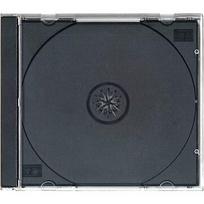 Omega CD case Jewel PL, black 5907595452724
