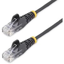 Startech CAT6 CABLE - 1.5 M - BLACK SNAGLESS - 28 AWG COPPER WIRE N6PAT150CMBKS