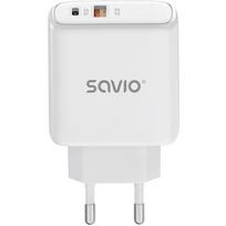 Savio LA-12 mobile device charger Universal White AC Fast charging Indoor LA-12