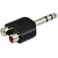 Sound Station Quality SSQ HA7 - Adapter, 2 x  RCA female - 6,3 mm stereo jack SS-1847