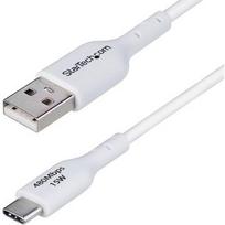 Startech 1M USB-A TO USB-C CABLE WHITE CHARGER CORD USB 2.0 DATA TRANSF USB2AC1MNCWHE