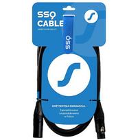 Sound Station Quality SSQ DMX1 SS-1838 Cable XLR male - XLR female 1 m Black SS-1838