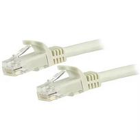 Startech 7.5 M CAT6 CABLE - WHITE SNAGLESS - 24 AWG COPPER WIRE N6PATC750CMWH