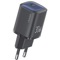 USAMS Charging 30W GaN USB-C Fast Charging black USA001446
