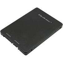 Qoltec Adapter for M.2 SSD | SATA NGFF do SATA III | 2TB | Super speed 6Gb/s | Black 52265