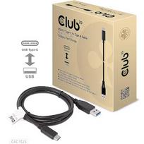 Club3D USB-C to USB-A Cable, PD 60W, 1m CAC-1523