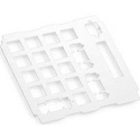 Glorious Pc Gaming Race GMMK Wireless Numpad, Switch Plate, White GLO-ACC-NP-SP-PC