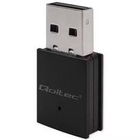 Qoltec USB Wi‑Fi adapter with Bluetooth 4.0 (600 Mbps) 56989