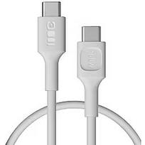 Green Cell Kabelis Green Cell PowerFlex Fast Charging USB Type-C Male - USB Type-C Male 100W White 2m KABGC100PF200SW