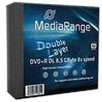 MediaRange DVD+DL 8x SC 8,5GB MediaR 5 pieces MR465