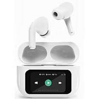 Gembird Austiņas Gembird BT TWS with LCD display and Active Noise Cancelling White TWS-LCD-ANC-01-W