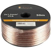 Libox Kabel głośnikowy 2x1,50mm LB0008-50 audio cable 50 m Transparent LB0008-50