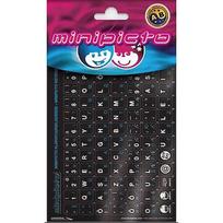 Minipicto Minipicto keyboard stickers EST/RUS, black/blue (KB-UNI-RU02-BLK) KB-UNI-RU02-BLK