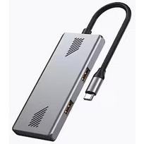 Gembird Centrālmezgls Gembird 4-port Type-C hub A + C USB 3.2 (Gen 2) UHB-CM-U310-A2C2-01