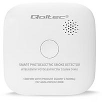 Qoltec Wireless smoke detector with battery alarm 85dB 52653