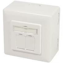Logilink | Cat.6A Wall Outlet STP | NP0124 NP0124