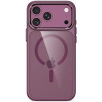 Tech-Protect Magmat Magsafe CC do iPhone 17 Pro Max / 18 Pro Max dark cherry/clear 5906302341771