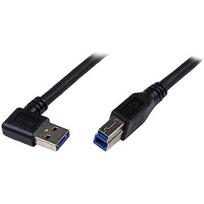 Startech Superspeed, USB-A to USB-B 3.0, Angle, 1m USB3SAB1MRA