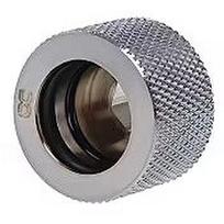 Alphacool HT 16mm HardTube screw-on nozzle connection G1 / 4, Chrome 17195