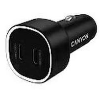 Canyon car charger OnDrive 60 PD 60W 2xUSB-C Black CNE-CCABR3CC