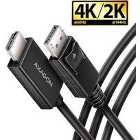 Axagon DisplayPort 1.4 to HDMI 2.0 Adapter Cable, 1.8m RVD-HI20C2