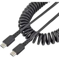 Startech USB-C Cable, Coiled, 0.5m R2CCC-50C-USB-CABLE