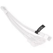 Alphacool 4-pin Y-Splitter, 3x Split, 0.15m, White 18725