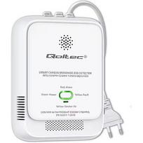 Qoltec Carbon monoxide sensor CO detector alarm 85dB 52576