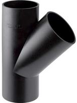 Geberit PE vamzdžio trišakis/alkūnė 45° ø110x63mm suvirinimui